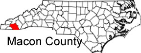 NC map showing location of Mason County